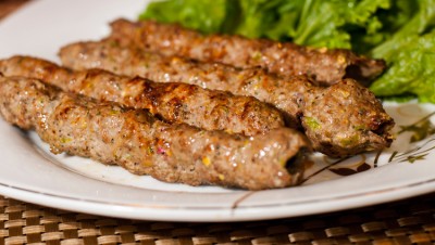 Lamb Seekh Kebab (5 Piece) + Sauce
