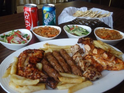 KB Kebab Platter