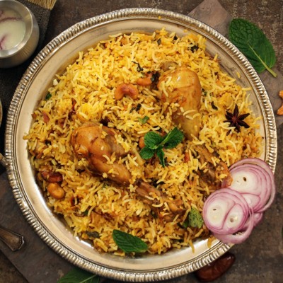 Chicken Biryani + Sauce